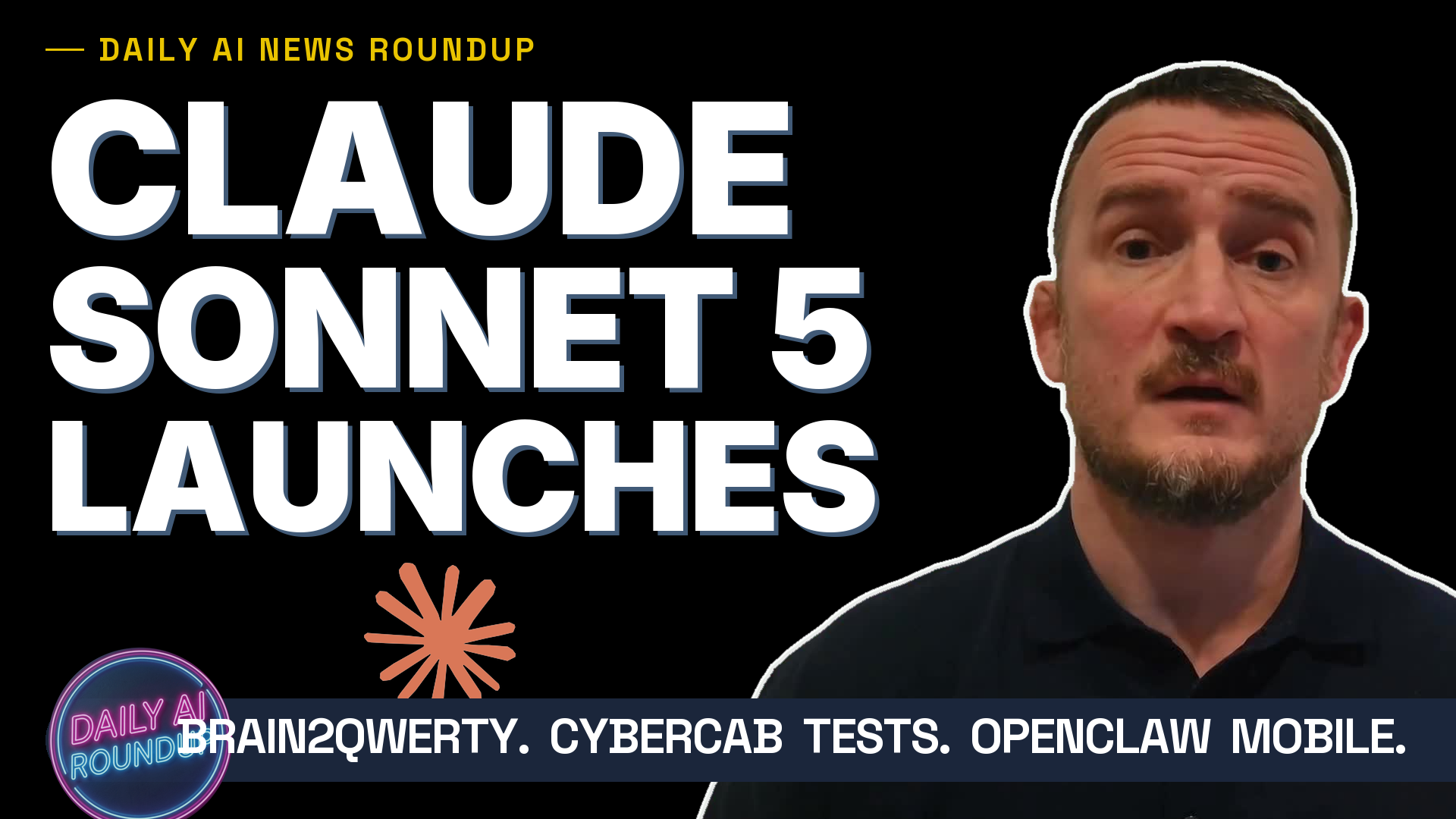 Claude Sonnet 5 Goes Default, Meta Reads Brainwaves, Tesla's Wheel-Free Cybercab in Austin