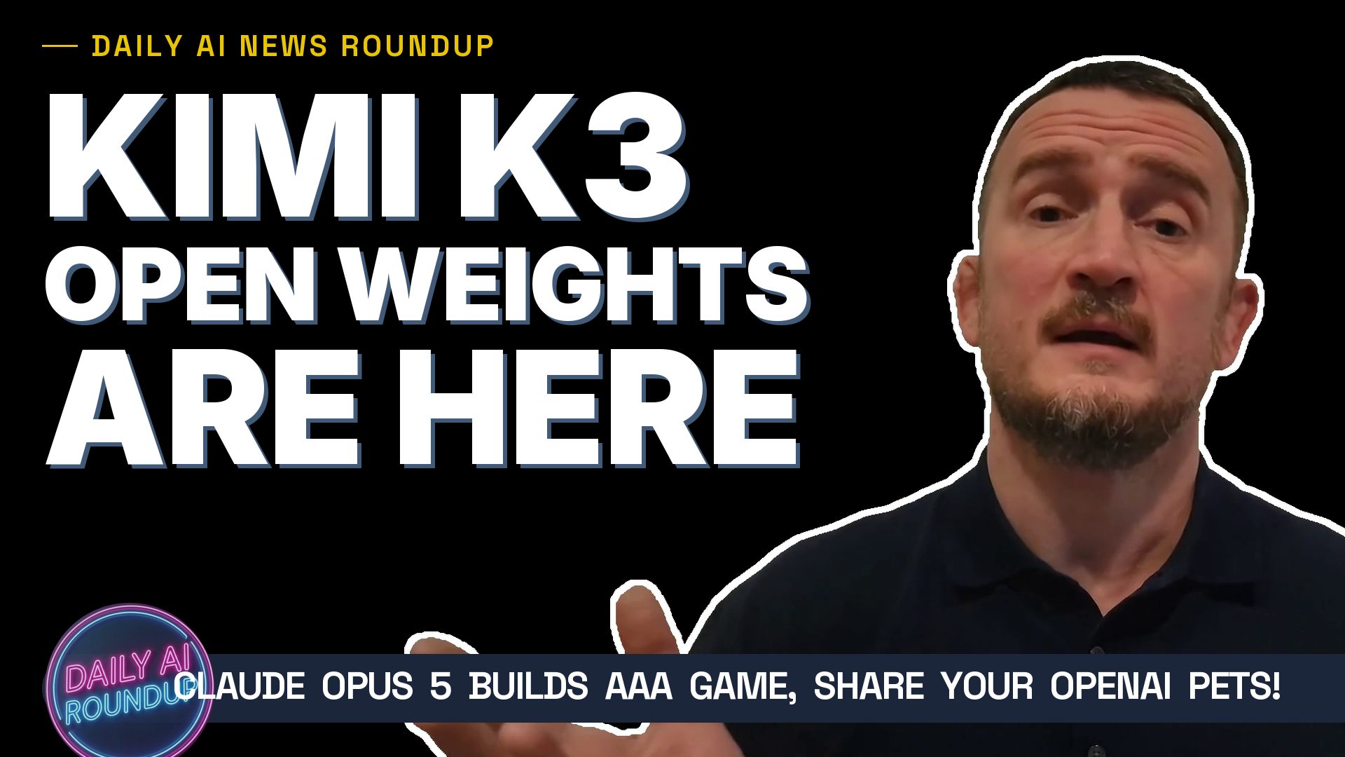 Kimi K3 Open Weights Drop, Claude Opus 5 COD, Entering The Singularity & More