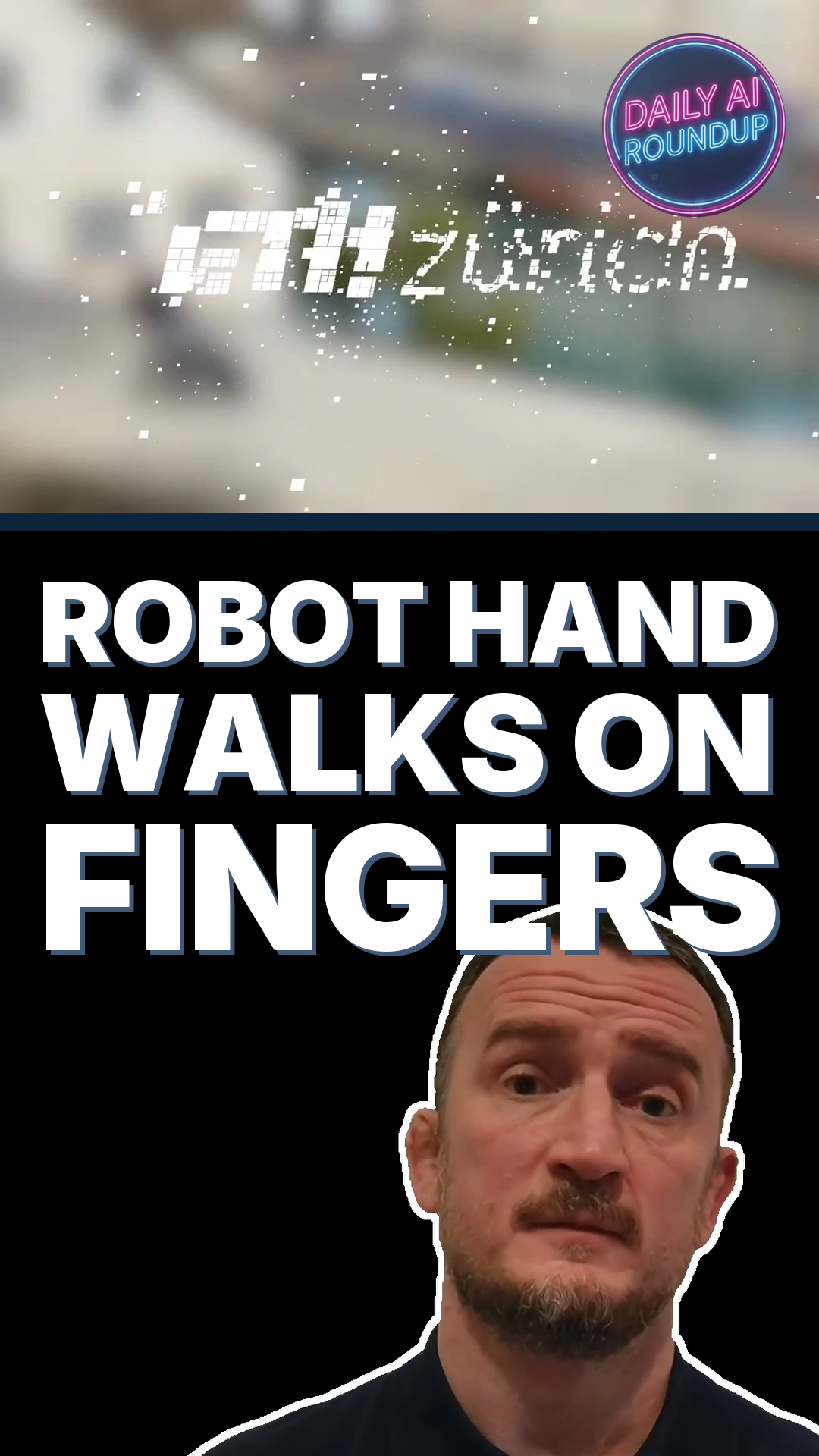 ETH Zurich Teaches A Robot Hand To Walk On Its Fingertips