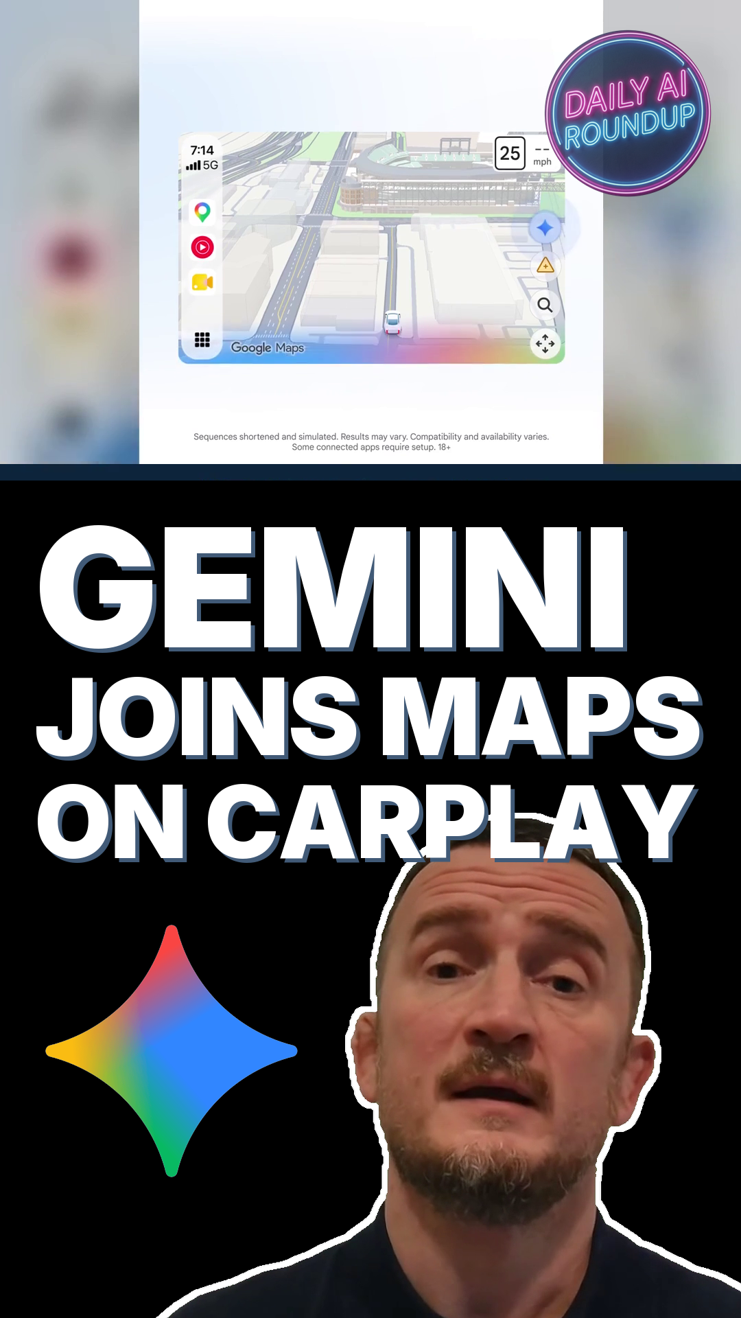 Gemini Arrives In Google Maps On CarPlay For Hands-Free Navigation