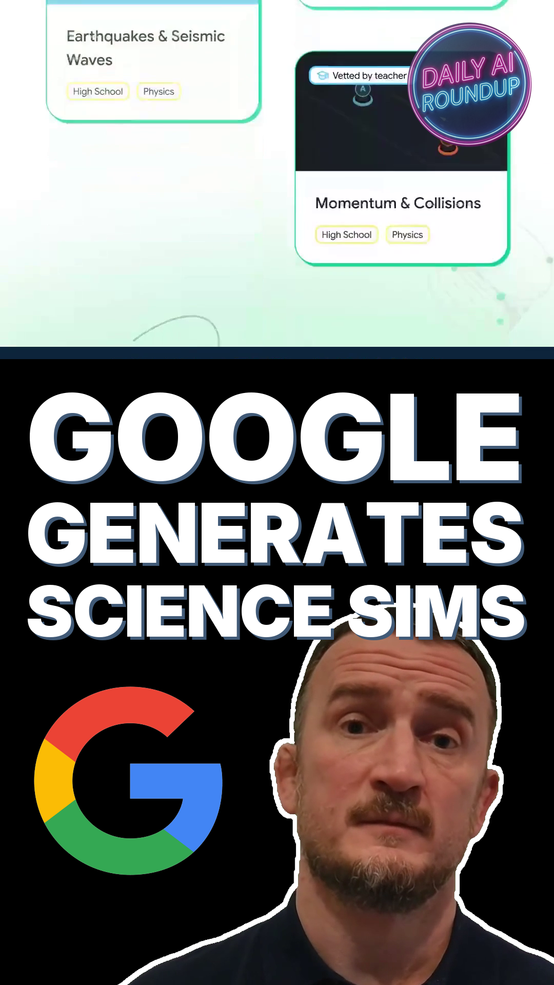 Google Lets Teachers Generate Interactive STEM Simulations With Generative UI