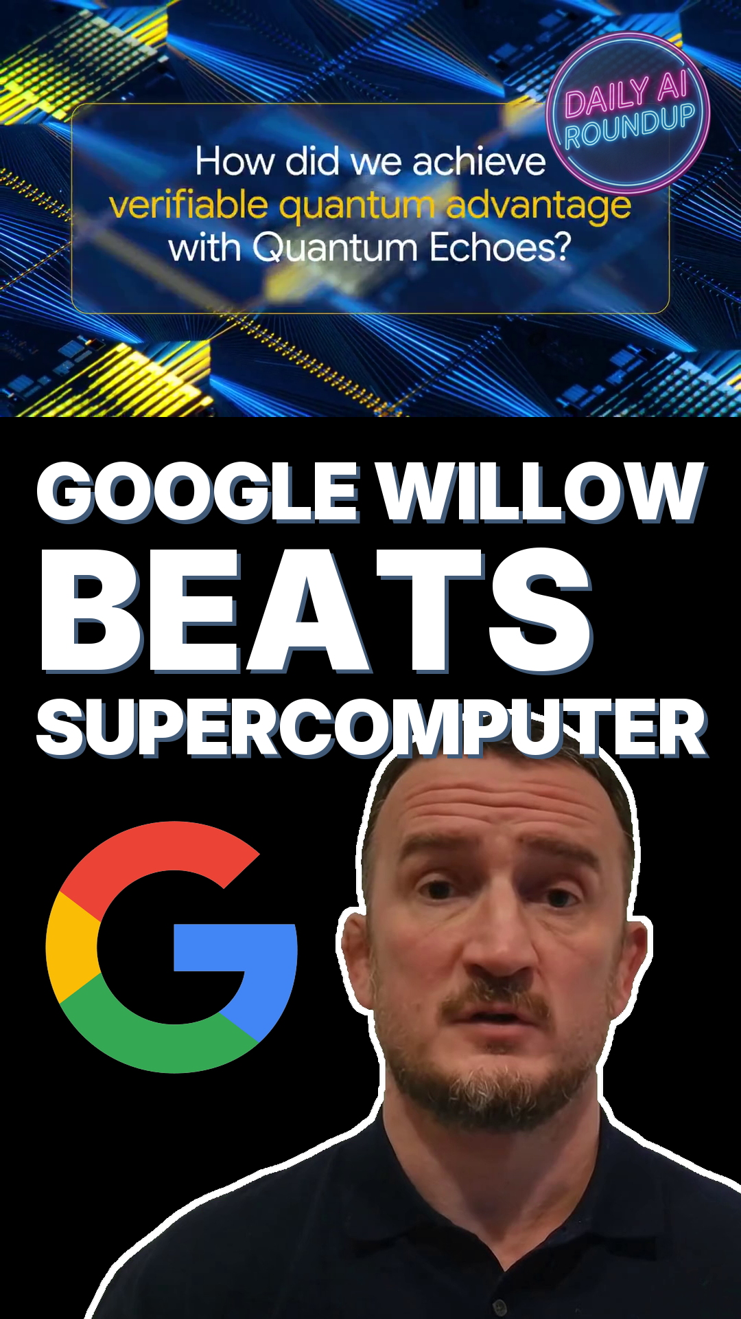 Google Quantum Echoes Algorithm Runs 13,000x Faster Than the World's Best Supercomputer