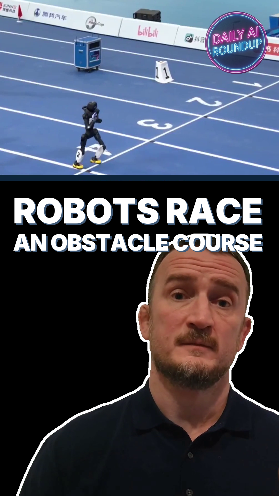 Humanoid Robots Race A Chaotic Obstacle Course In Beijing