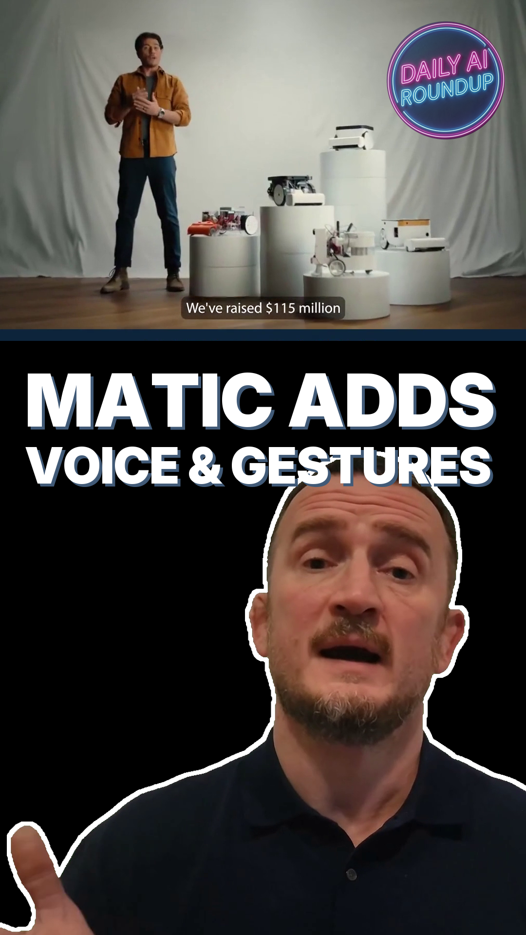 Matic Adds Voice And Gesture Control To Its Home Robot