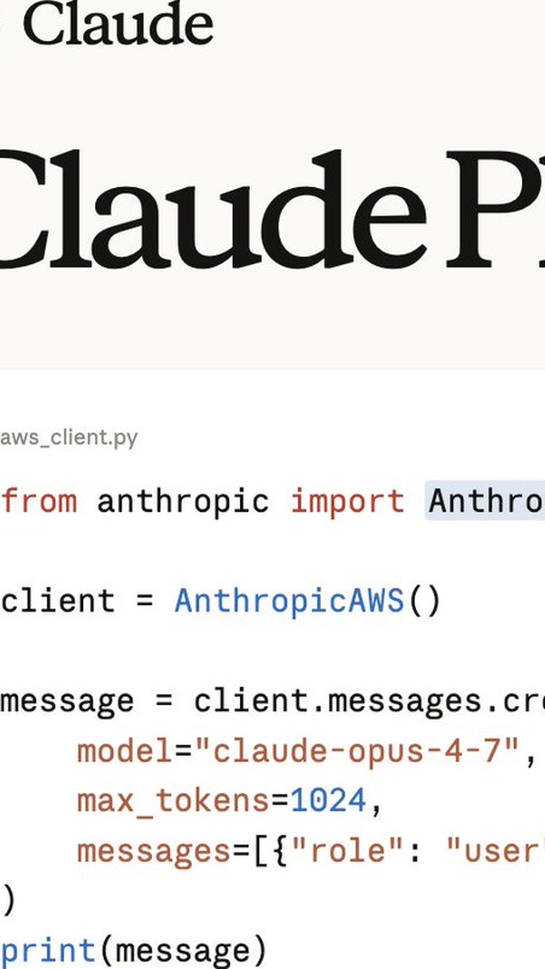 Anthropic Launches Claude Platform on AWS - Managed Agents and Same-Day Feature Parity