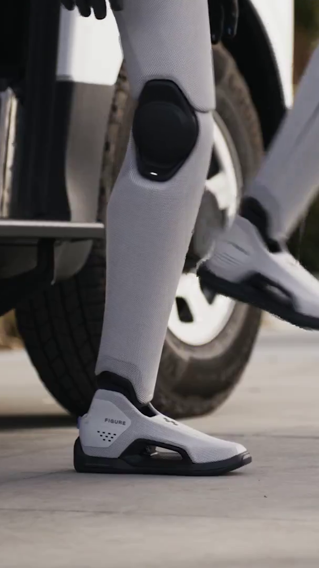 Figure Teases A Delivery Robot Stepping Out Of A Van
