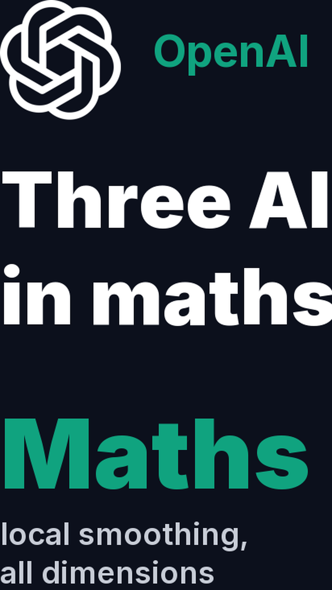 OpenAI Says Its AI Made Three Major Discoveries In Maths, Computer Science And Physics