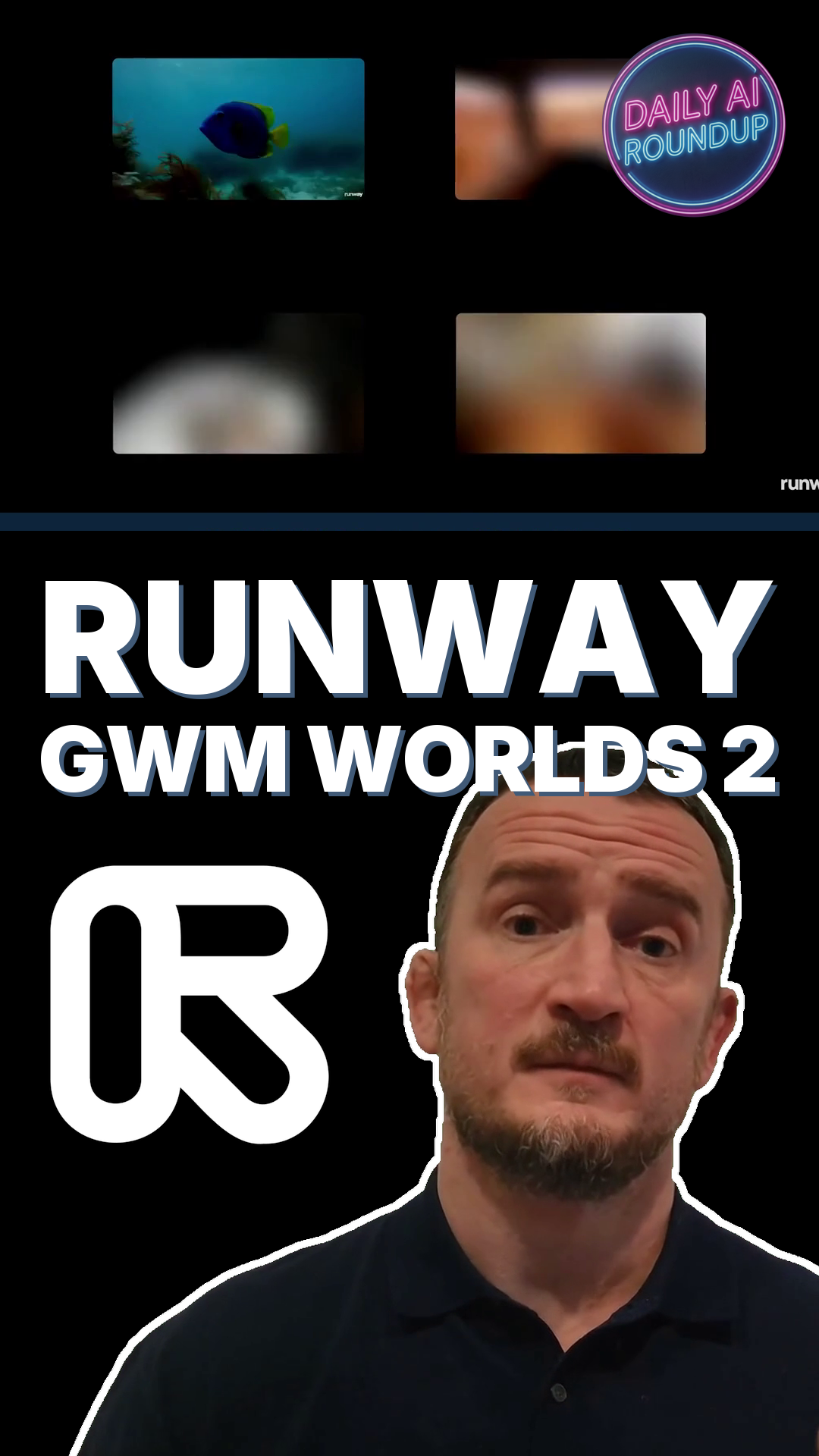 Runway's GWM Worlds 2 Takes Any Action You Type, In Real Time
