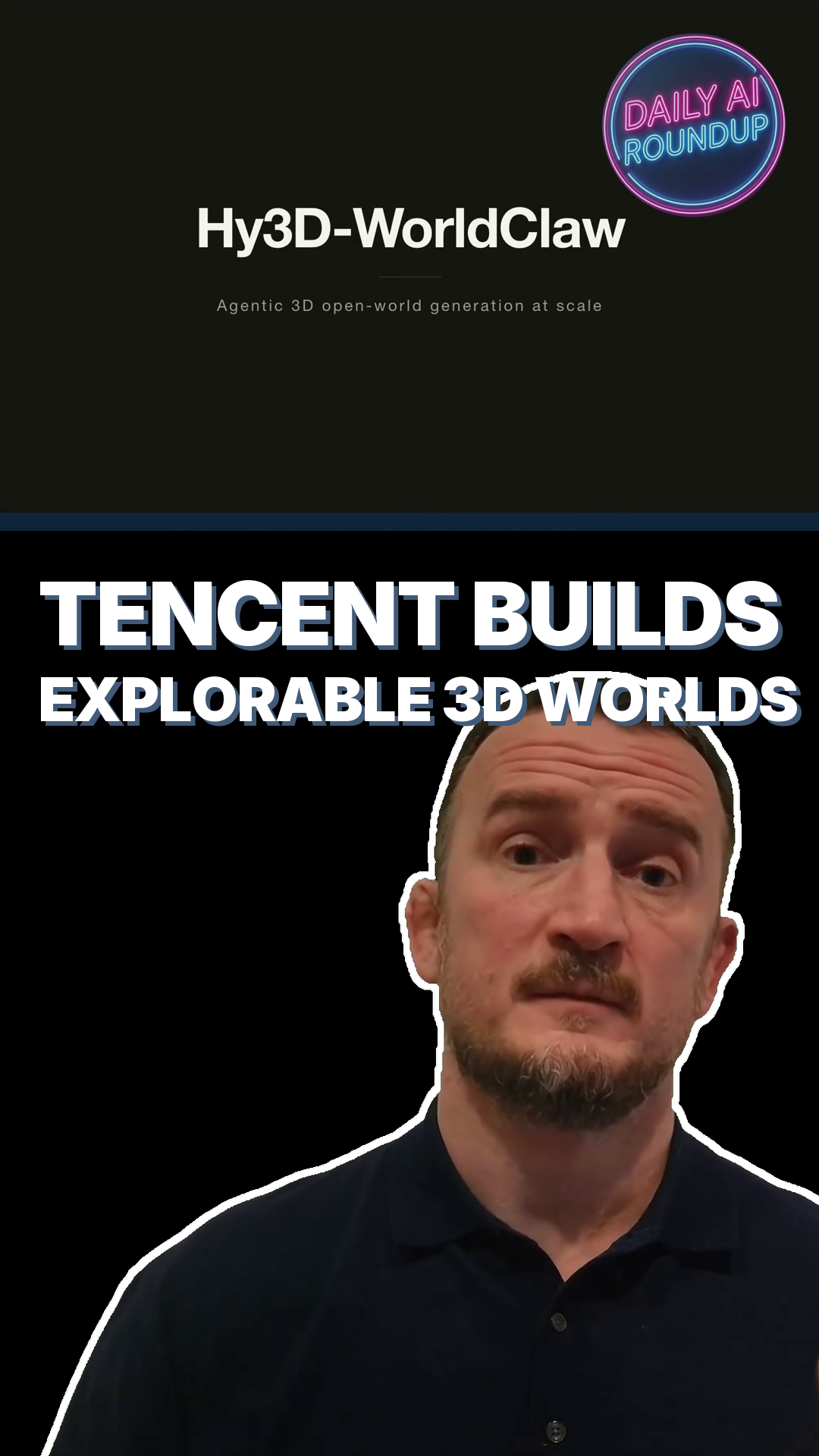 Tencent's WorldClaw Builds Explorable 3D Worlds From Text