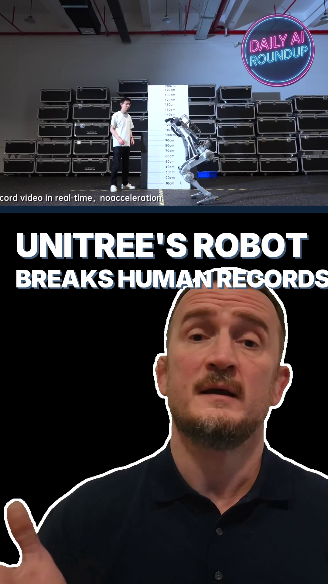 Unitree's New Robot Breaks Human Jump And Speed Records